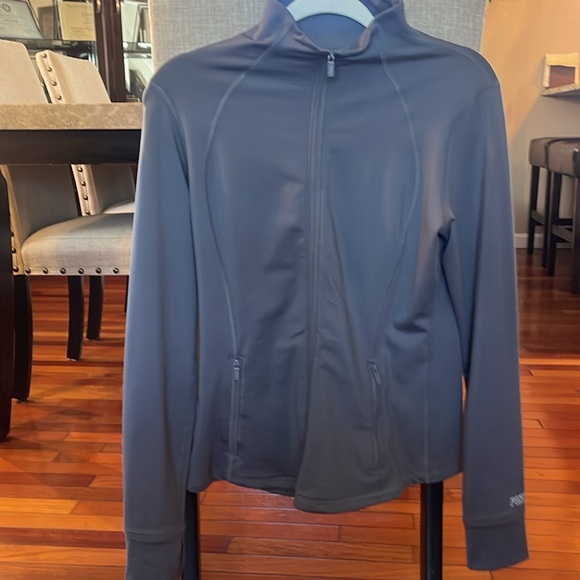 Pink Active Performance Jacket Grey Size Medium - Picture 2 of 4